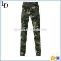 Hohe Taille Chinos Camouflage Hose Militär blau lose Hosen für Männer